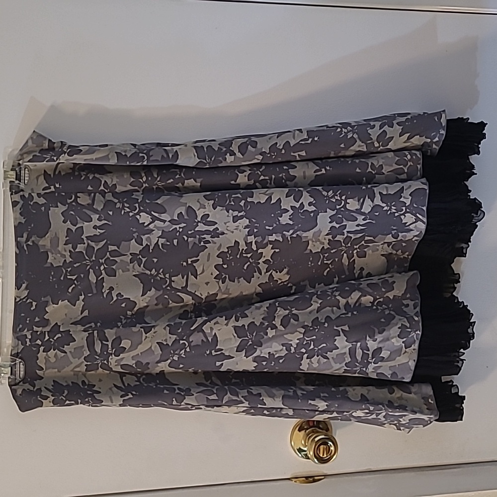 Hunza Silk chiffon skirt size large